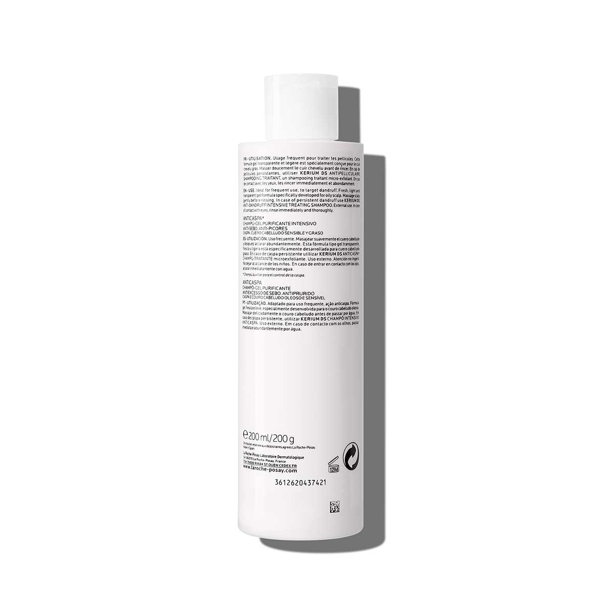 Shampoo para Caspa La Roche Posay Kerium Shampoo Caspa Grasa 200ml image number null