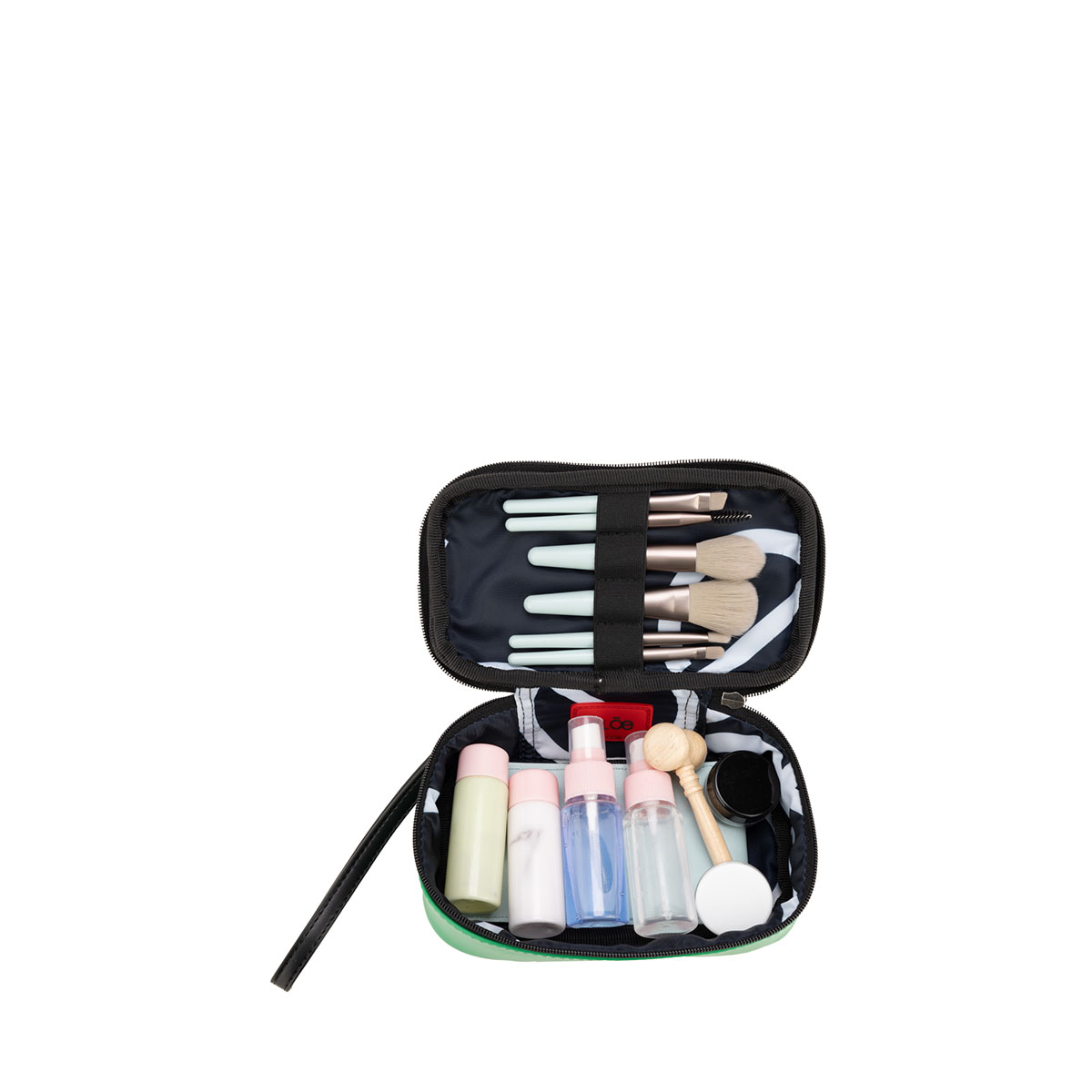 Cosmetiquera Neceser Cloe Verde para Mujer image number null