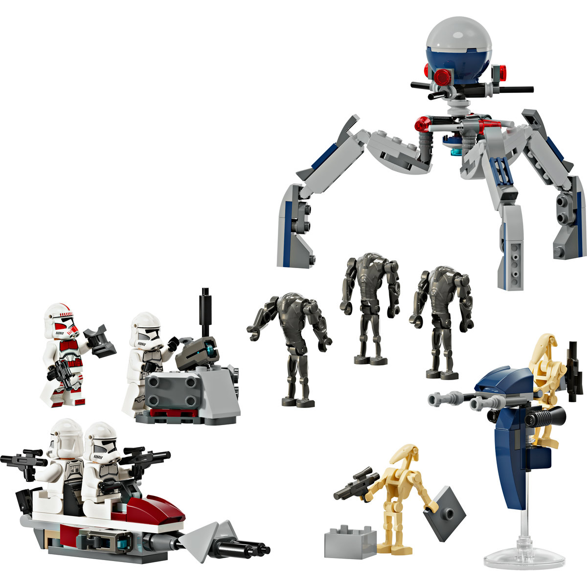 LEGO&reg; Pack de Combate: Clon Trooper y Droide de Batalla image number null