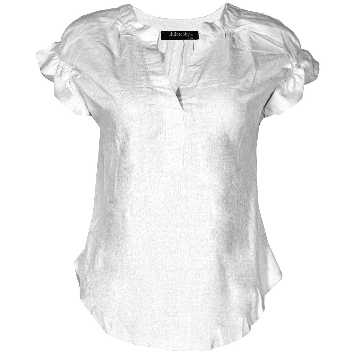 Blusa Lisa Philosophy Talla Chica Color Blanco para Mujer image number null