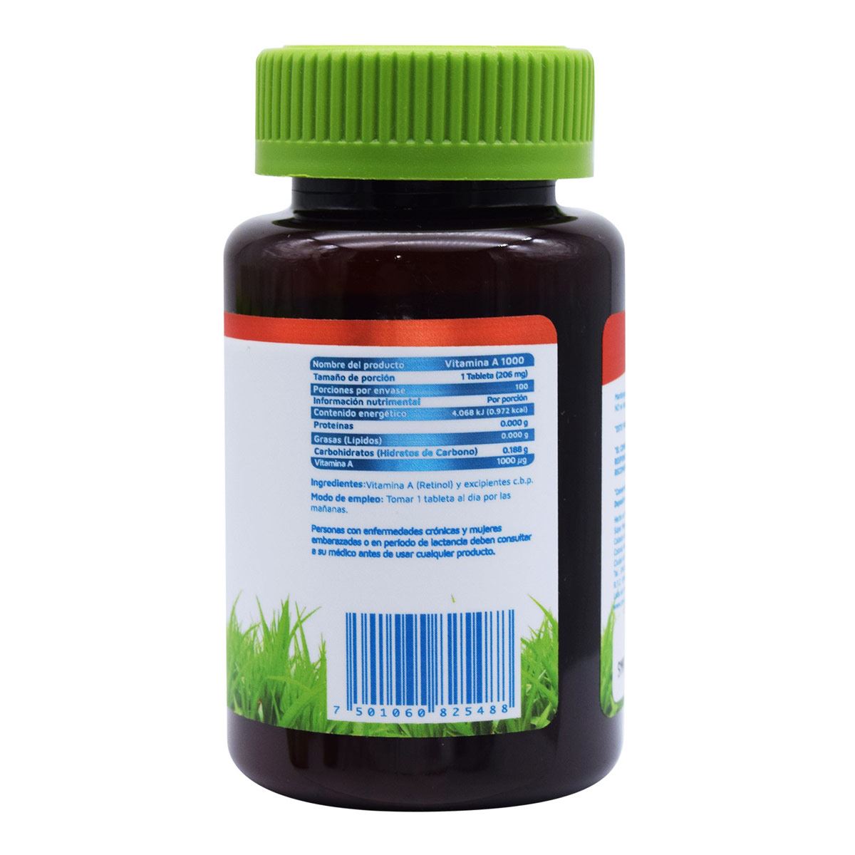 Vitamina A 1000mg 100 Tab image number null