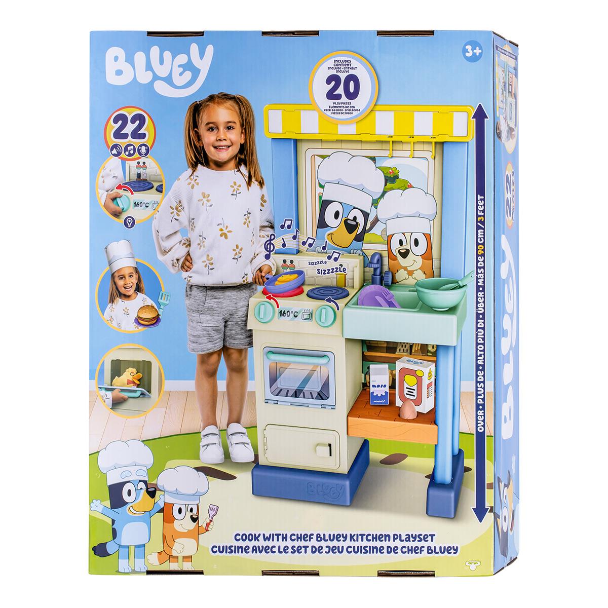 Set Juego de Cocina Interactivo Deluxe Bluey image number null