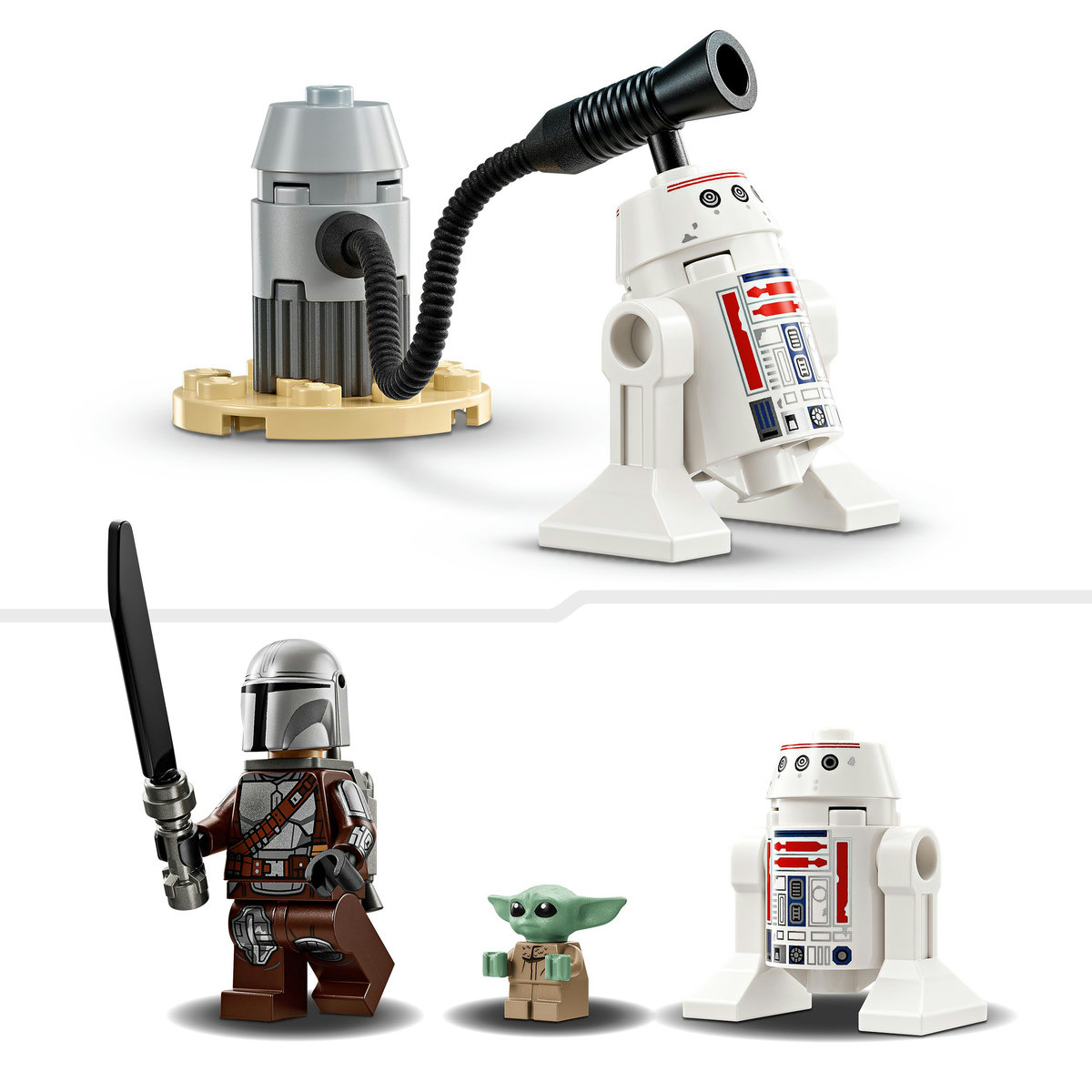 LEGO&reg; Caza Estelar N-1 de Mando y Grogu image number null