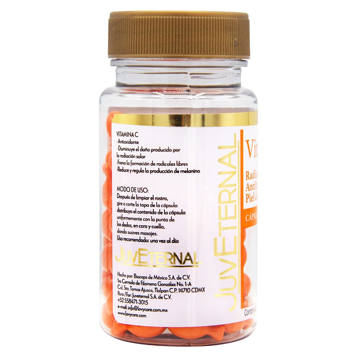 Cápsulas Fac Vitamina C 90cap Juveternal image number null