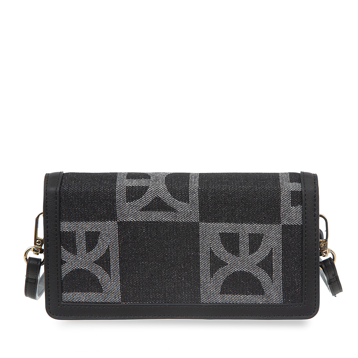 Billetera Flap Cloe Color Negro para Mujer image number null