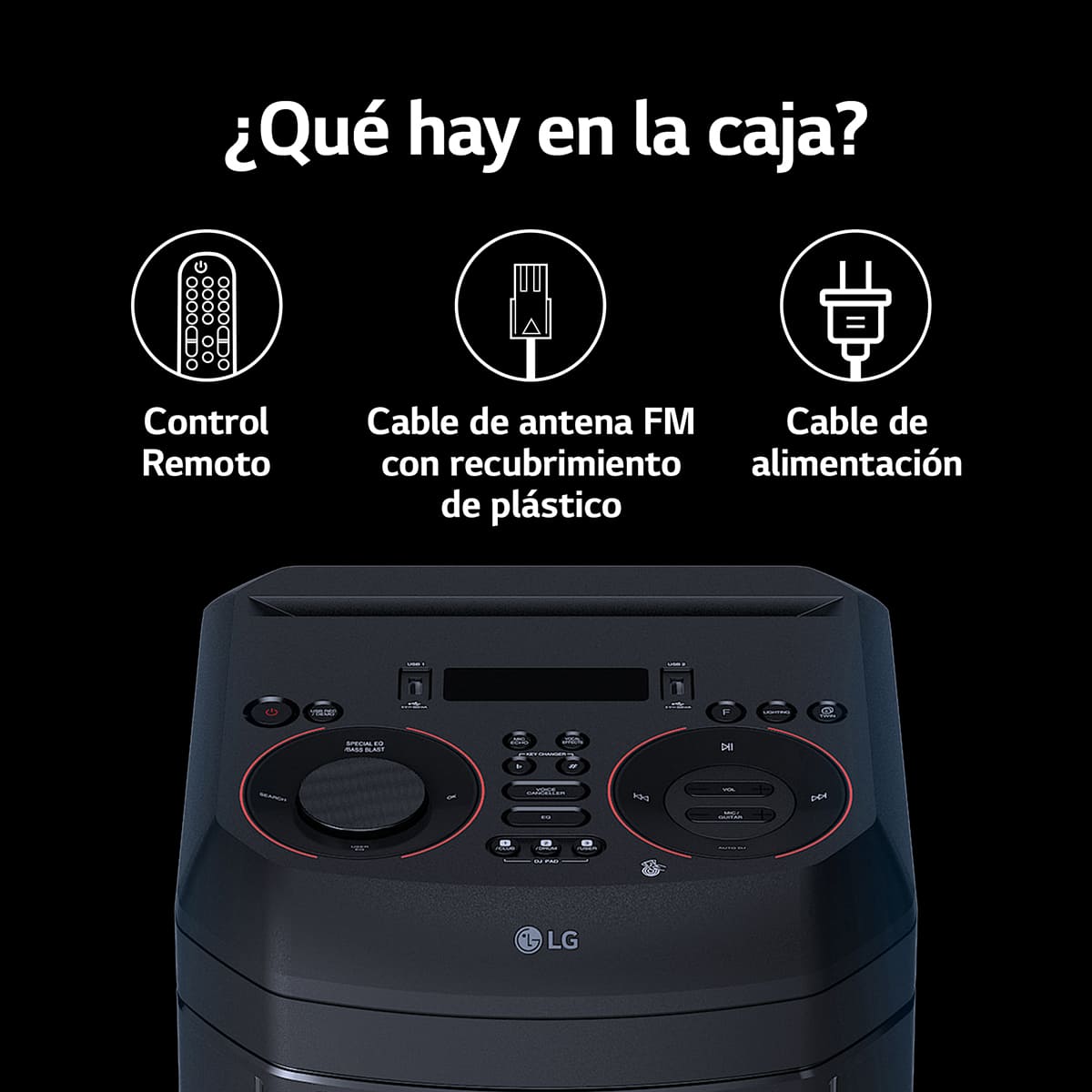 Equipo de Sonido LG XBOOM RNC9 image number null