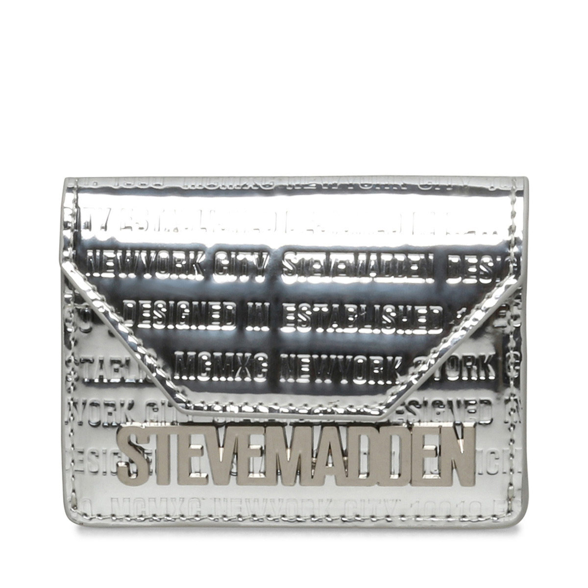 Wallet Steve Madden Plateado para Mujer image number null