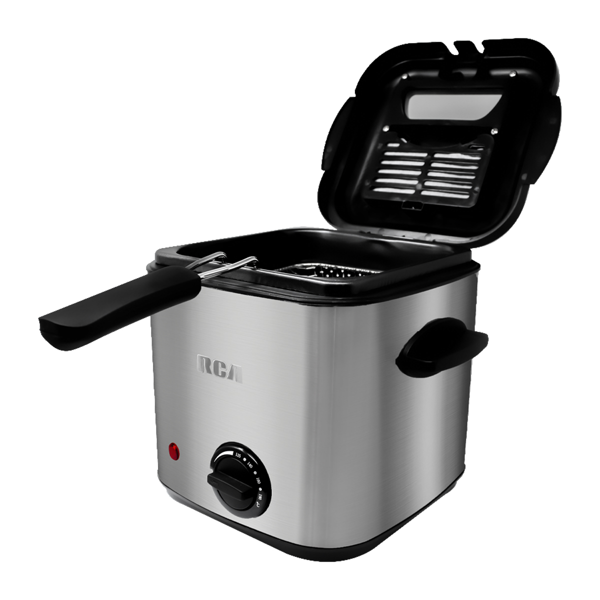 Mini Freidora Eléctrica RCA 1.5 Lts Color Plateado RC-DF2 image number null