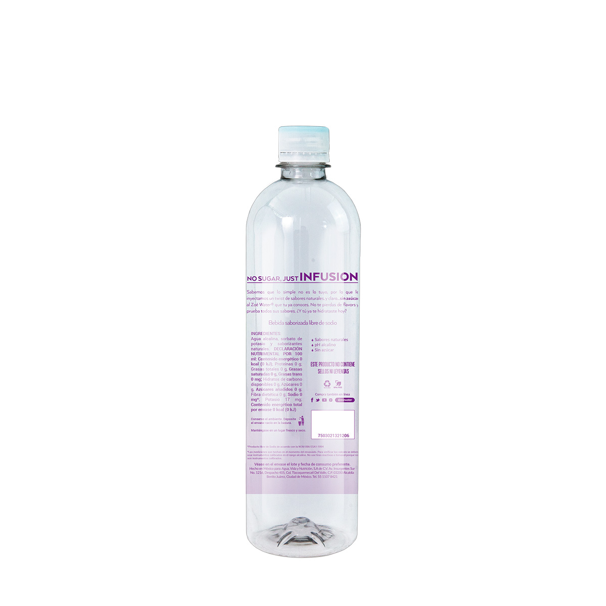 Zoe Water Flavors Frutos Rojos 500 Ml image number null