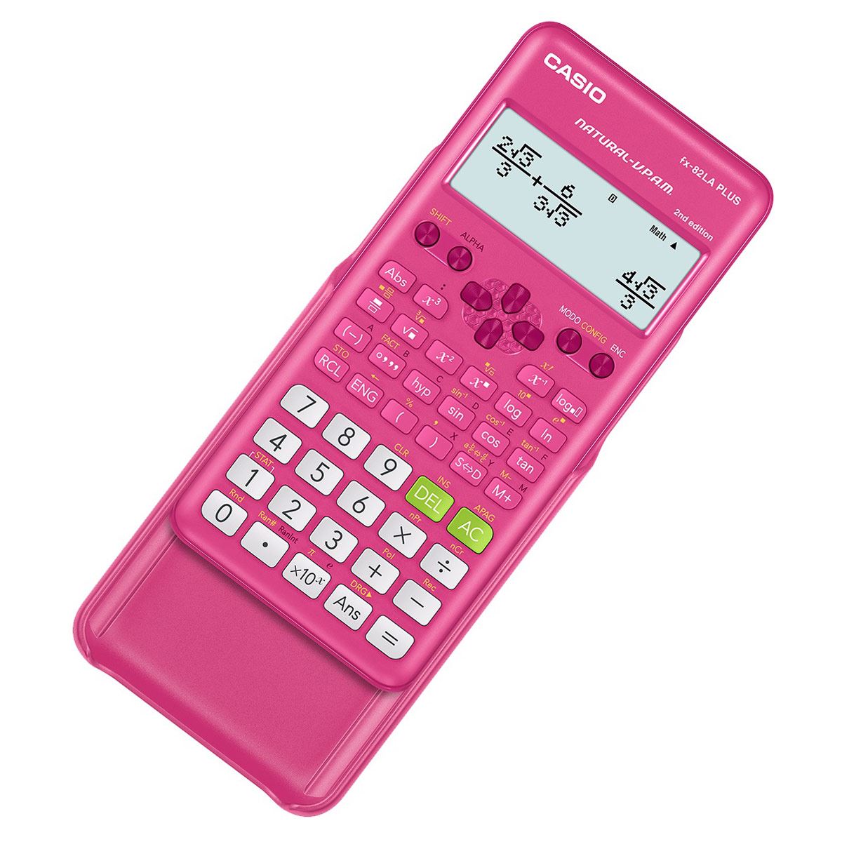 Calculadora Cientifica FX-82LAPLUS2-PKSMT Casio  rosa image number null