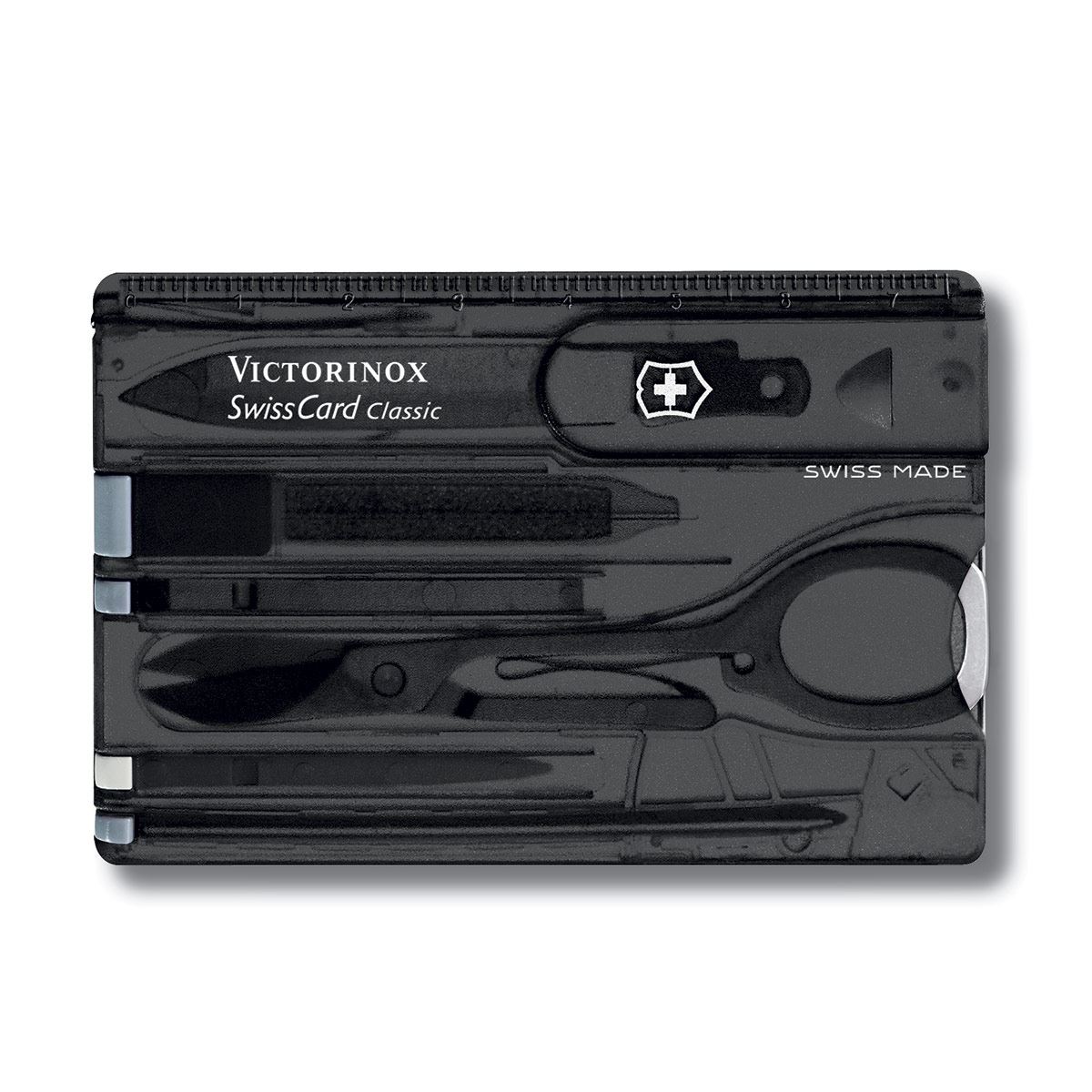 Navaja Swiss Card Transparente para Hombre Victorinox image number null