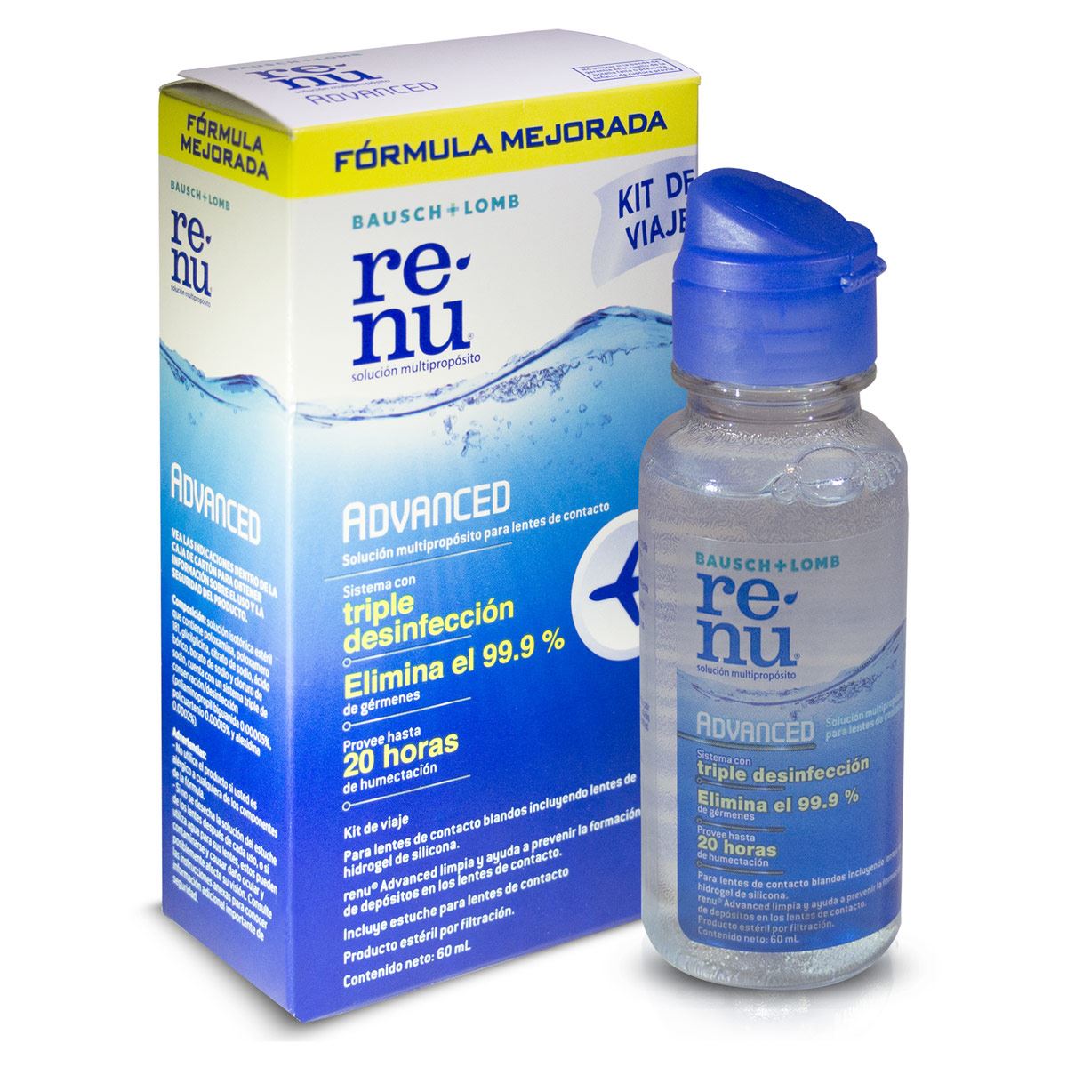 Kit de Viaje Renu Advanced 60ml image number null