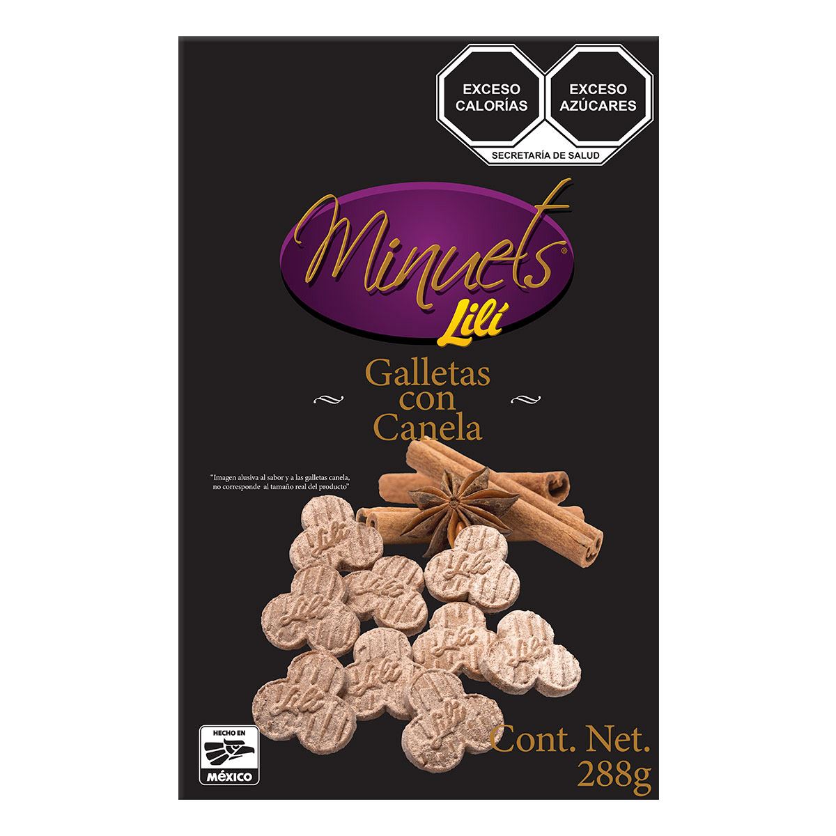 Minuets Lili Galletas con Canela image number null