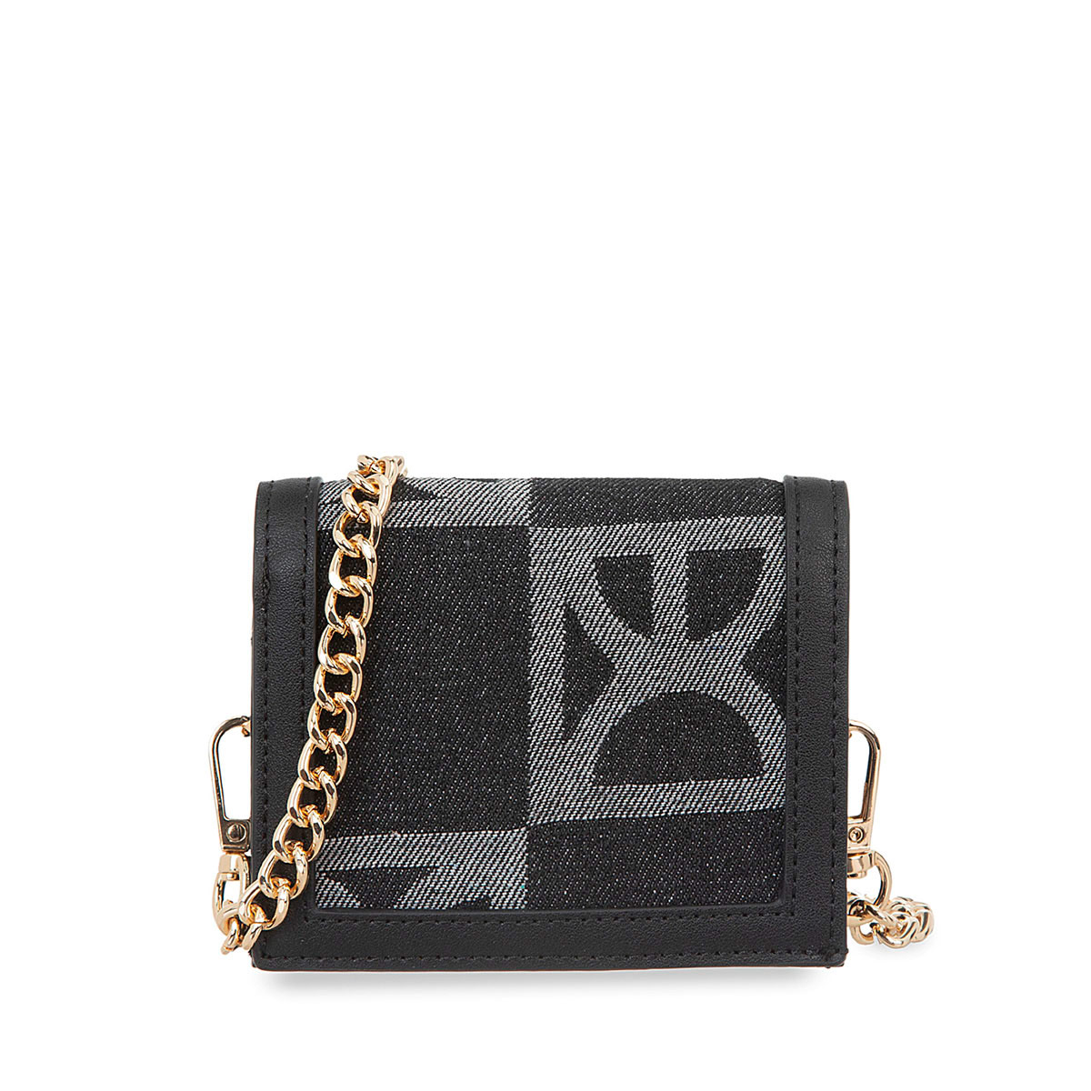 Billetera Flap Cloe Color Negro para Mujer image number null