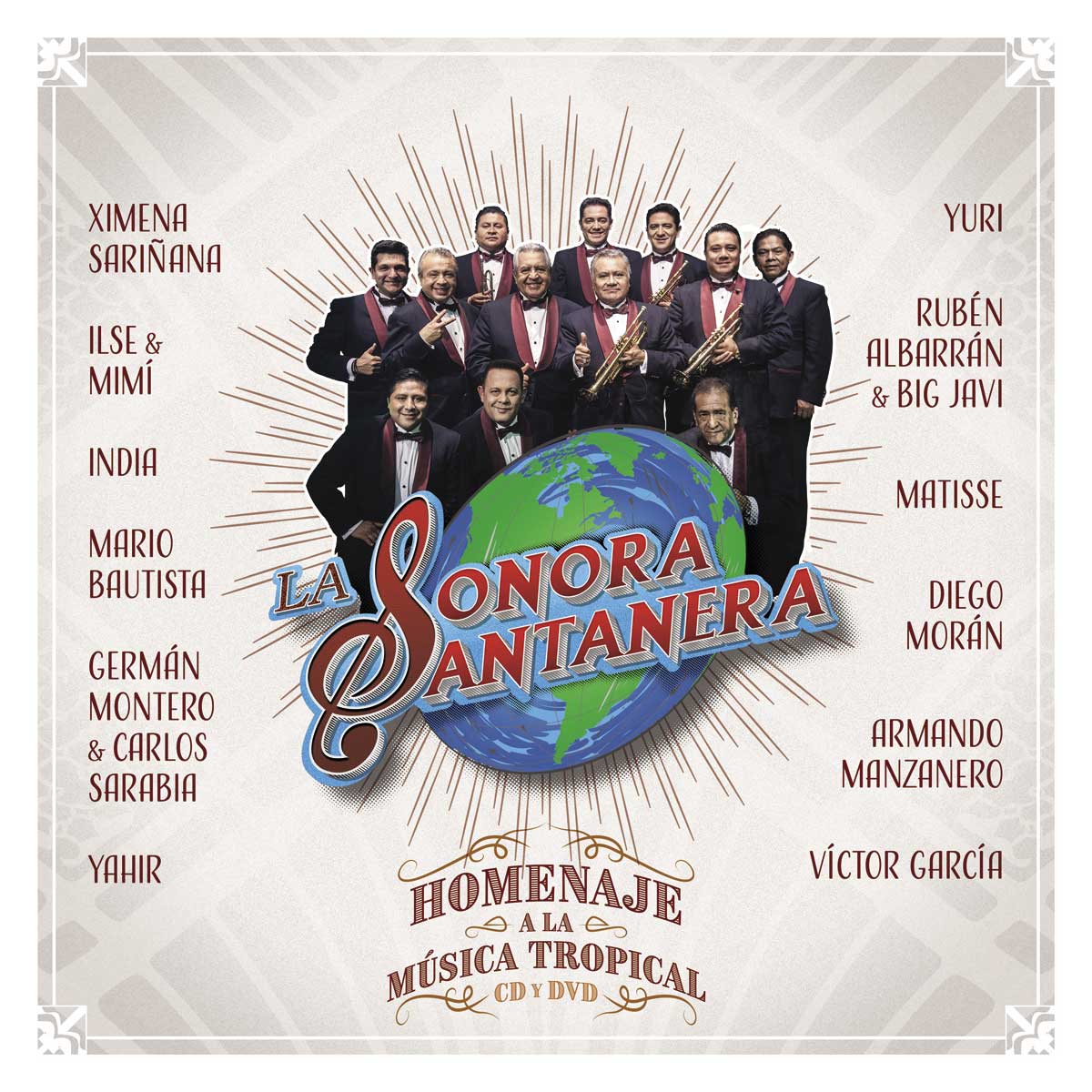 CD La Sonora Santanera - Homenaje a la M&uacute;sica Tropical En Vivo image number null