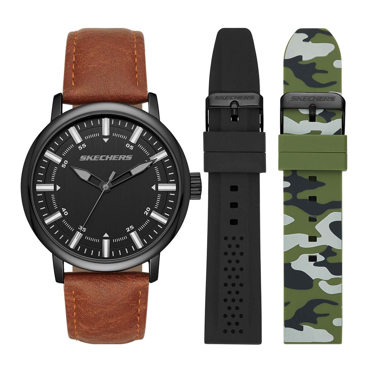 Reloj Para Hombre Con Set De Correas Intercambiables Skechers image number null