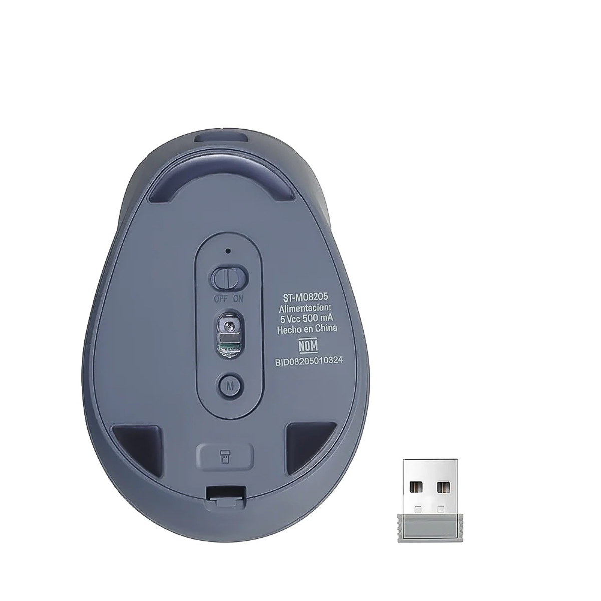 Mouse Inalambrico Viva Gris STF image number null
