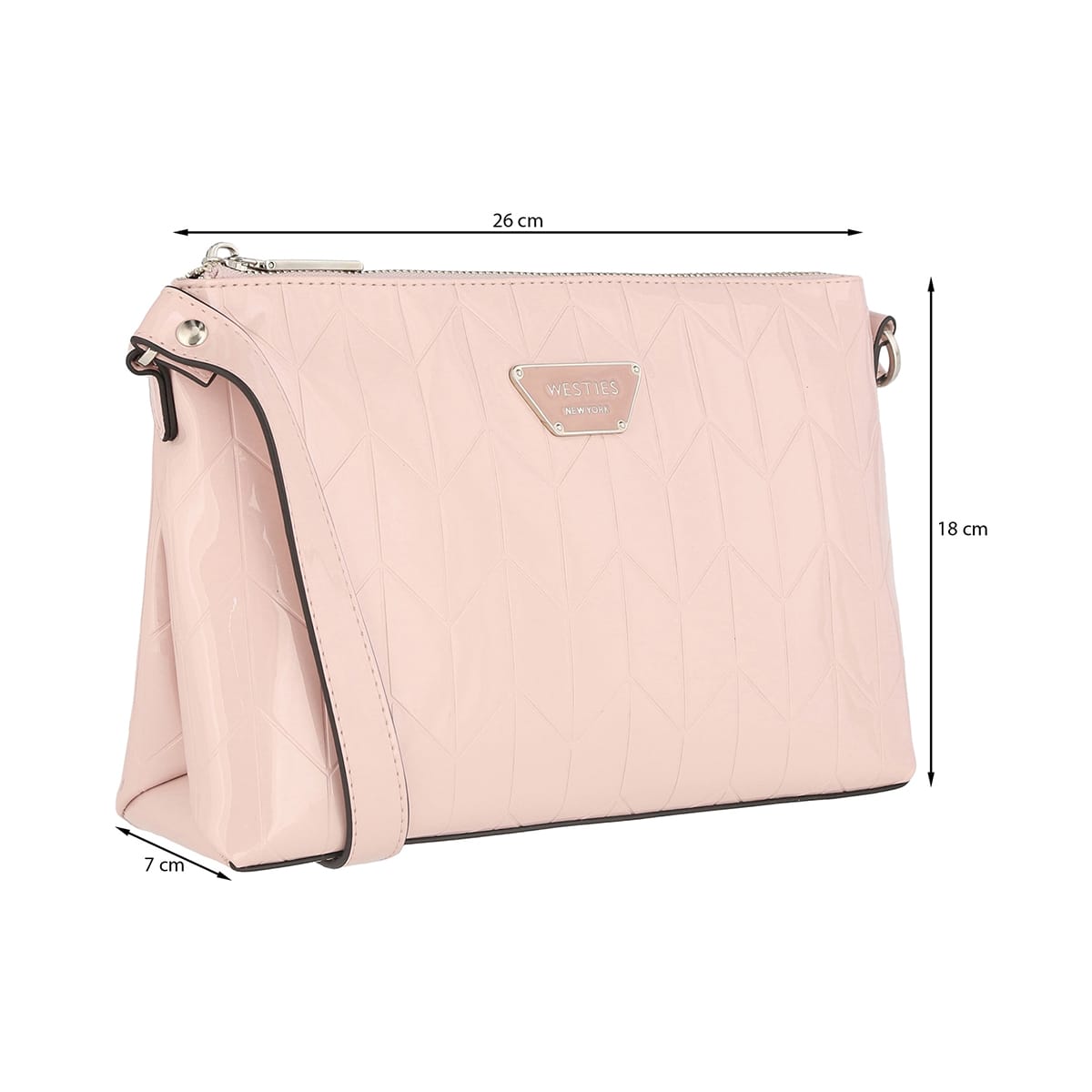 Bolsa Crossbody Westies Rosa para Mujer image number null
