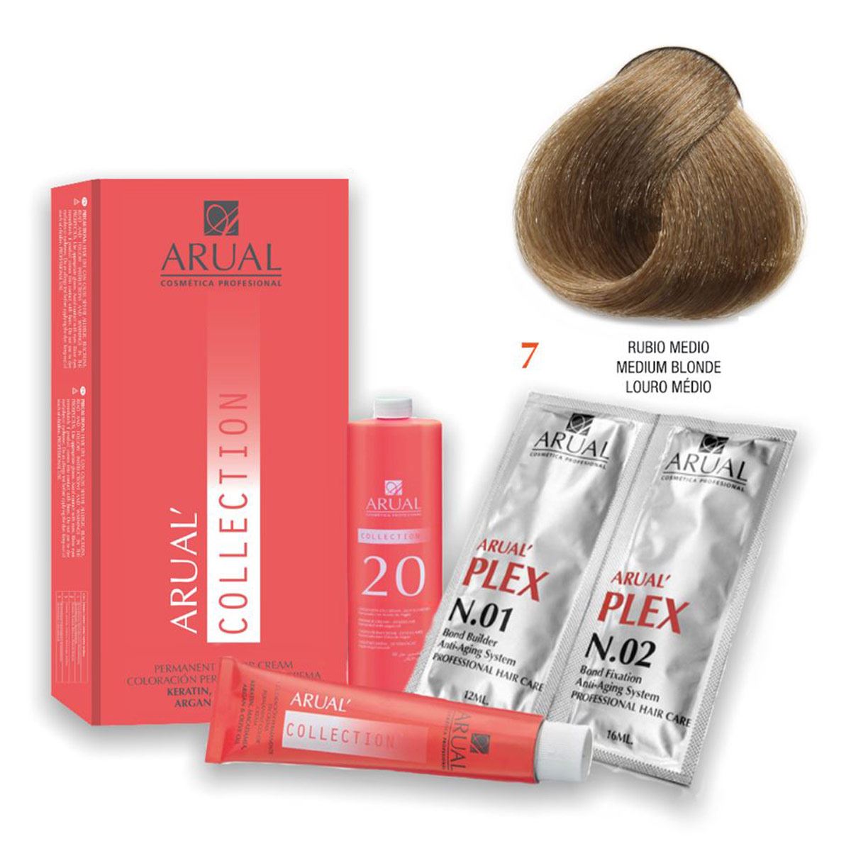ARUAL Tinte # 7 Rubio Medio image number null