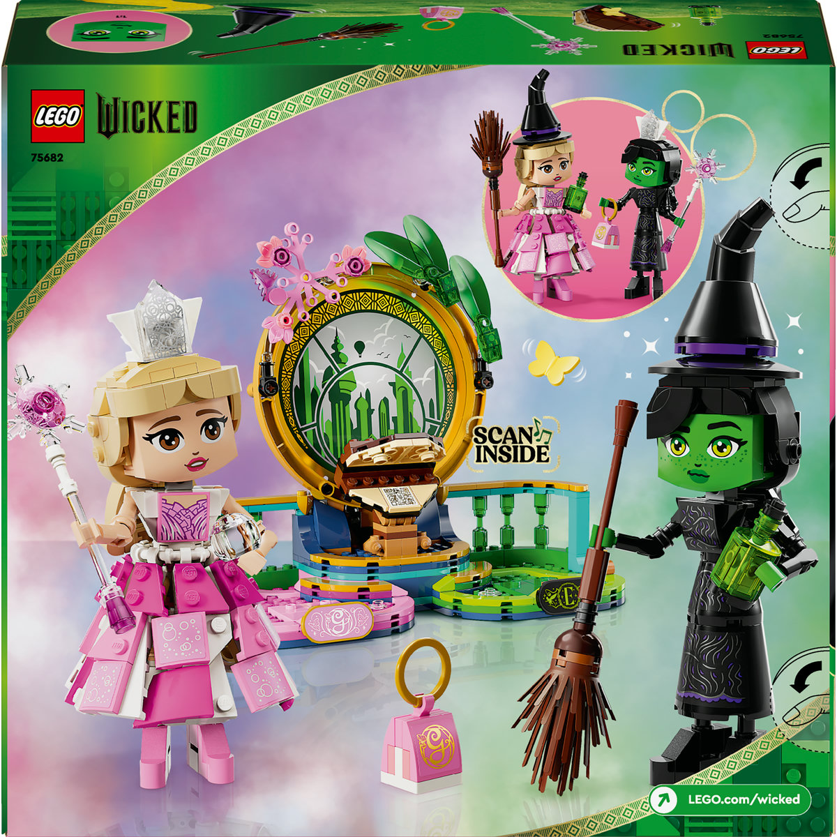 LEGO&reg; Wicked Figuras de Elphaba y Glinda 75682 image number null