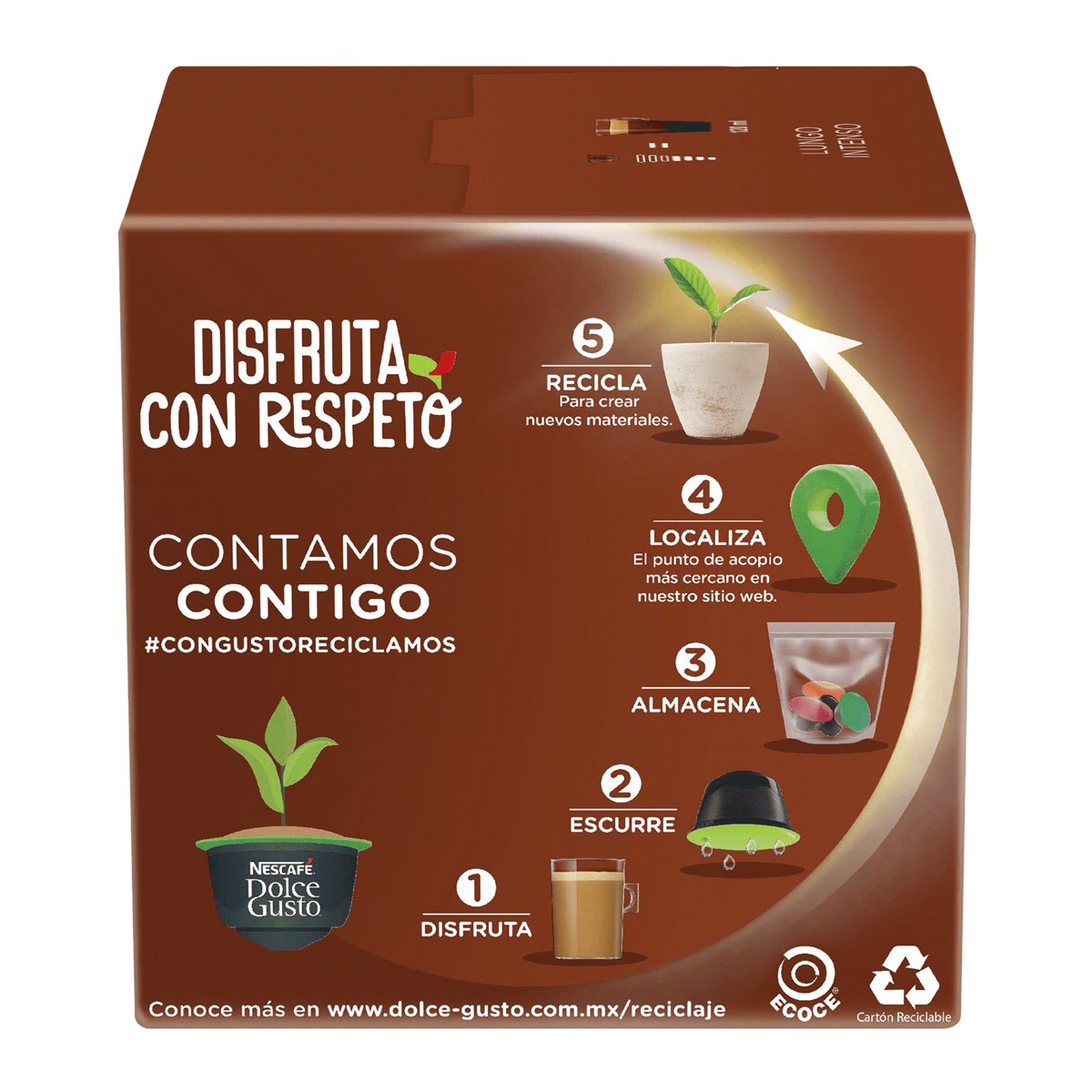 Cápsulas Lungo Intenso 16 piezas image number null