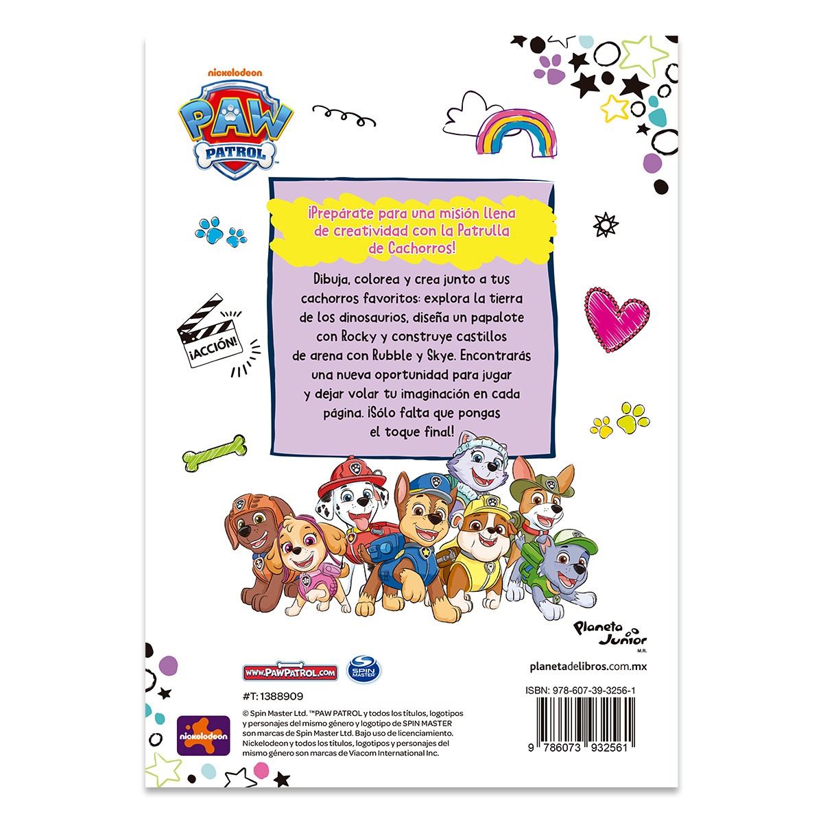 PAW Patrol. Rescates para dibujar image number null