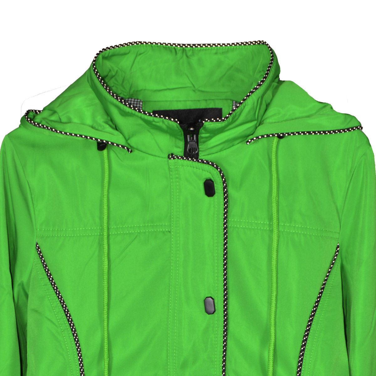 Gabardina Sport con Capucha Philosophy Talla Grande para Mujer image number null