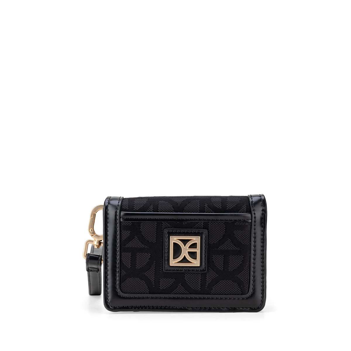 Billetera Flap Cloe Color Negro para Mujer image number null