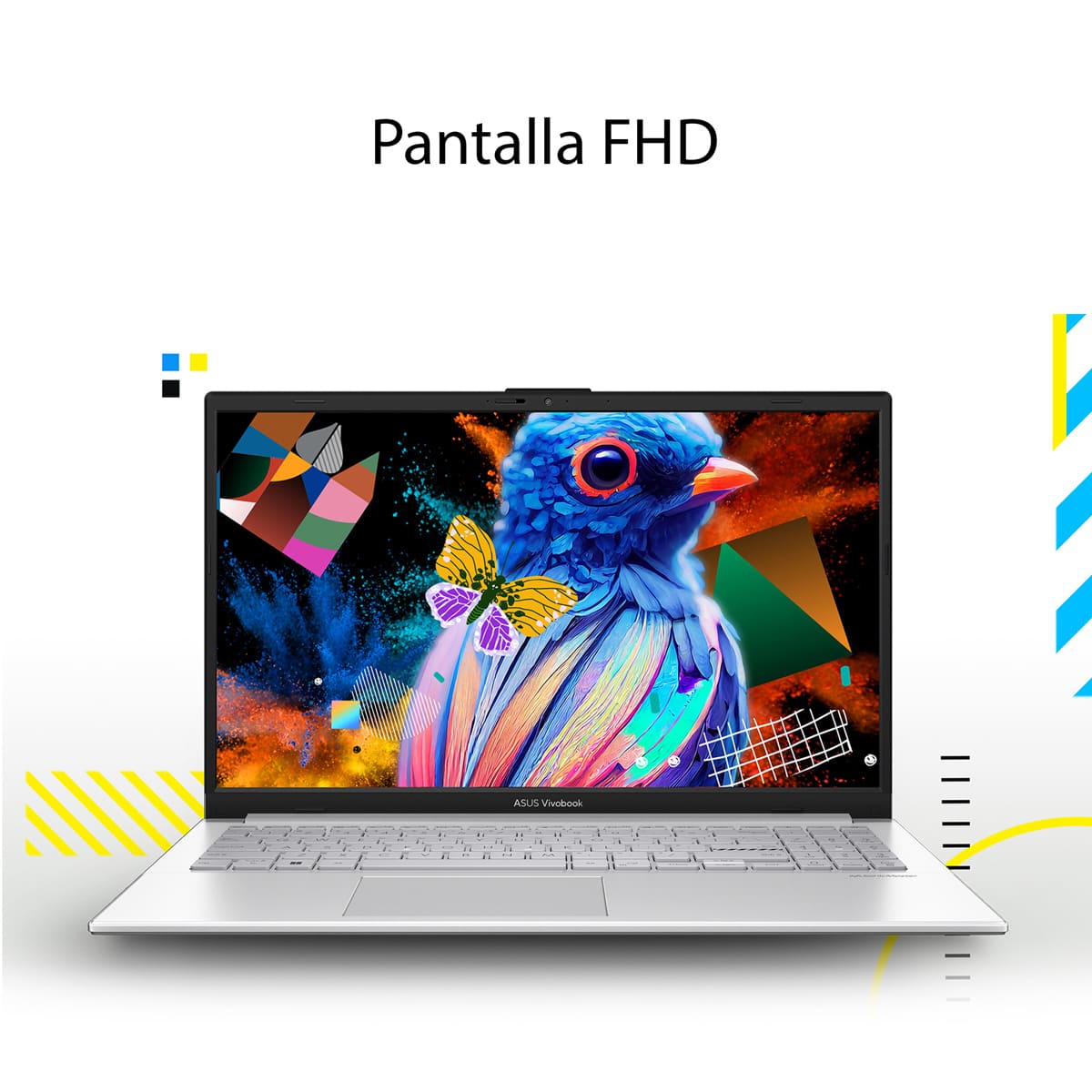 Laptop ASUS VivoBook E1504GA-NJ163W CI3-N305 8 RAM 512SSD+Mochila y Mouse image number null