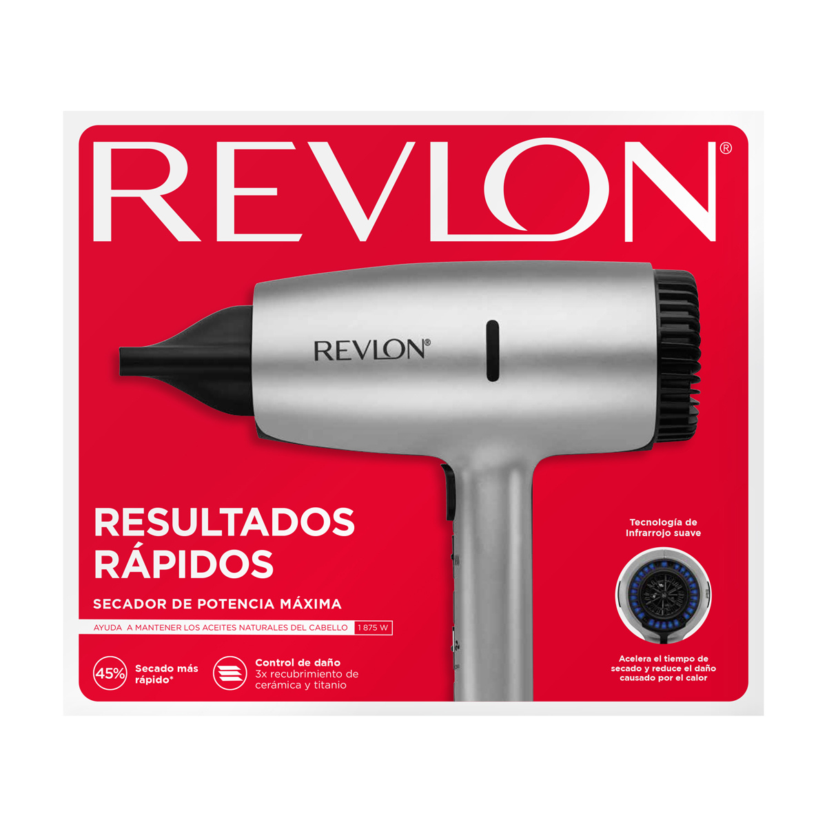 Secador de Potencia M&aacute;xima Revlon image number null