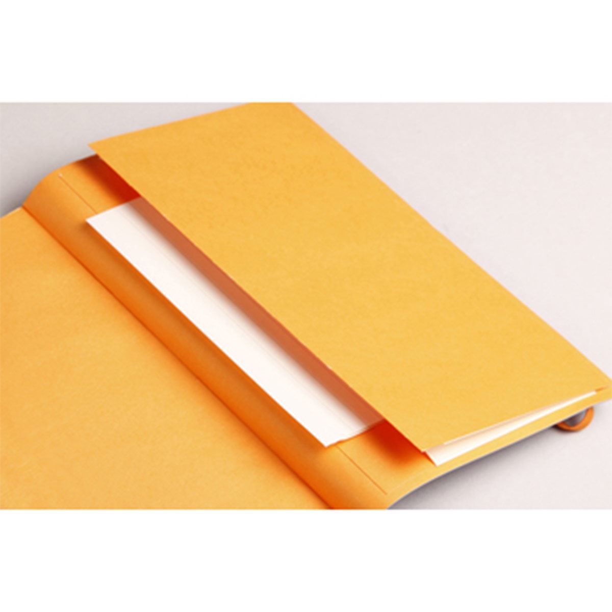 Libreta Rhodia A6 Pasta Suave Puntos Color Taupe image number null