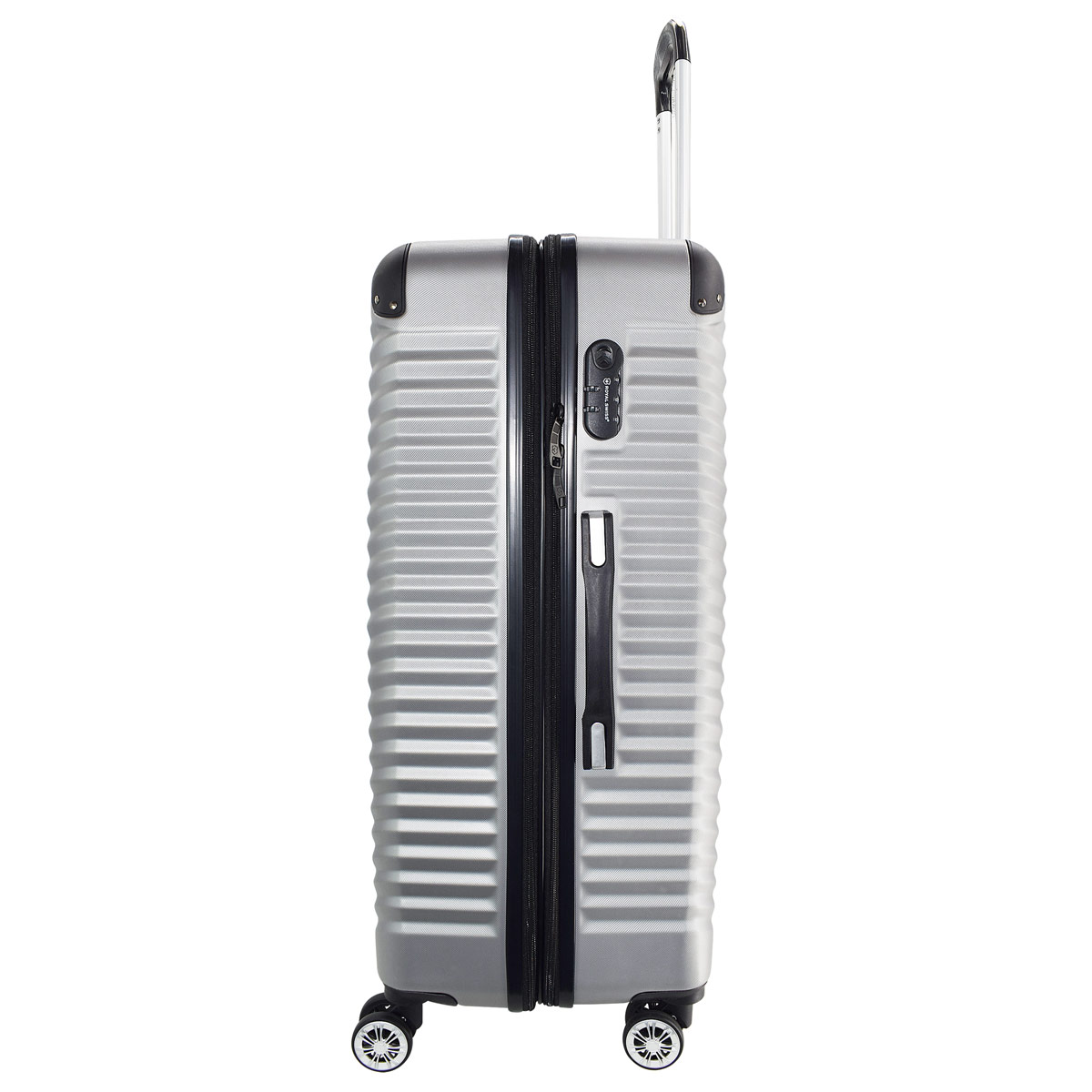 Maleta de Viaje con Llantas 28 Verbier2 Plata Royal Swiss" image number null