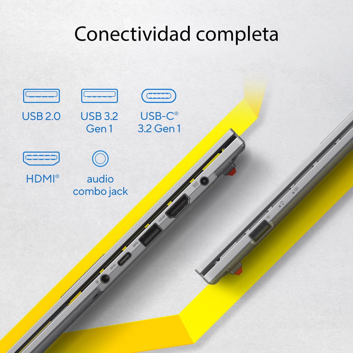 Laptop ASUS VivoBook Go E1504FA-NJ881W R5 7520U 16 RAM 512G+ Mochila y Mouse image number null
