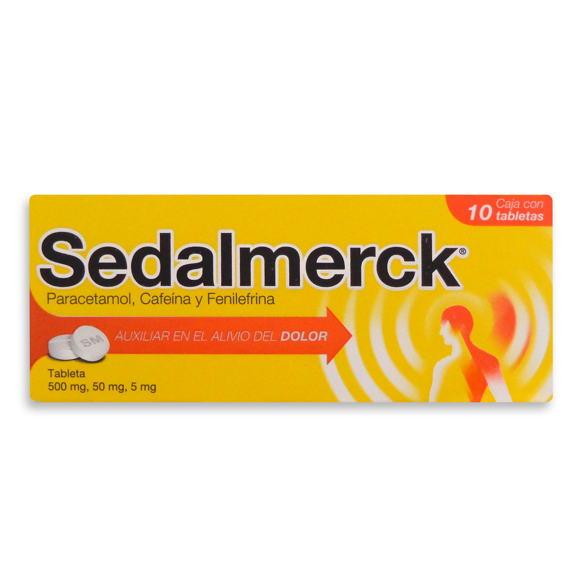 Sedalmerck C/10 tabs image number null