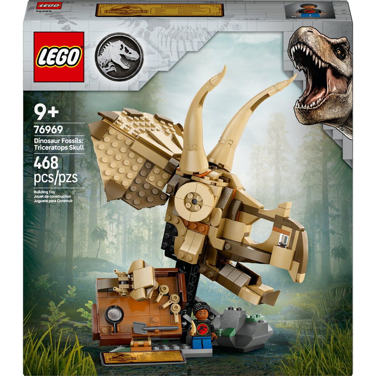 LEGO&reg; F&oacute;siles de Dinosaurios: Cr&aacute;neo de Triceratop image number null