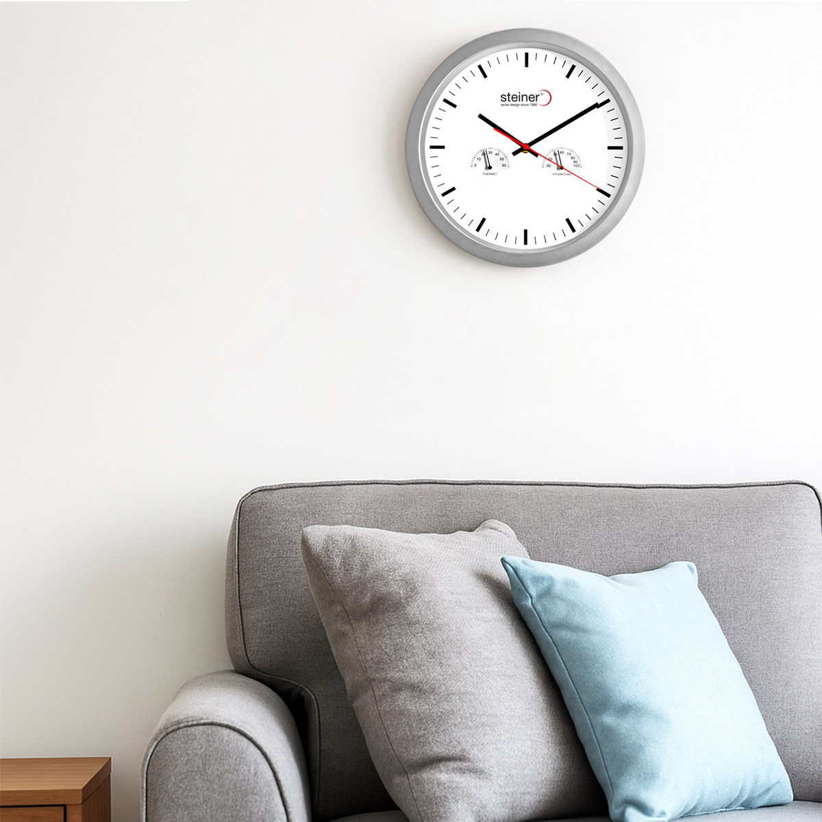 Reloj de Pared Steiner Color Blanco STWA25-267WH image number null