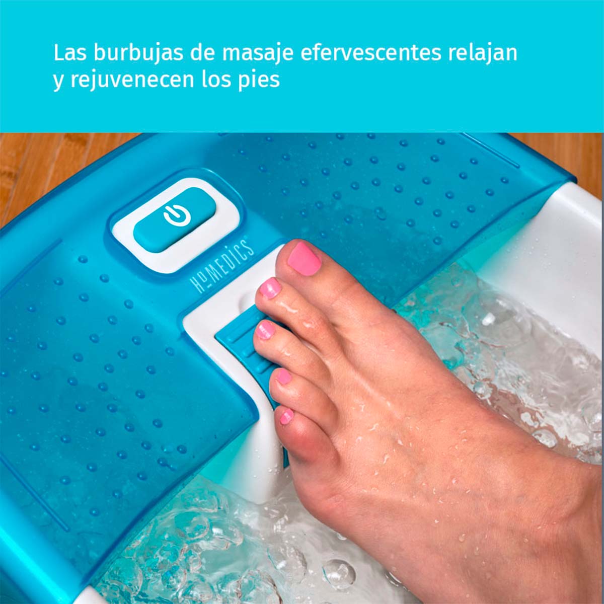Tina Spa De Pies Burbujas Homedics image number null