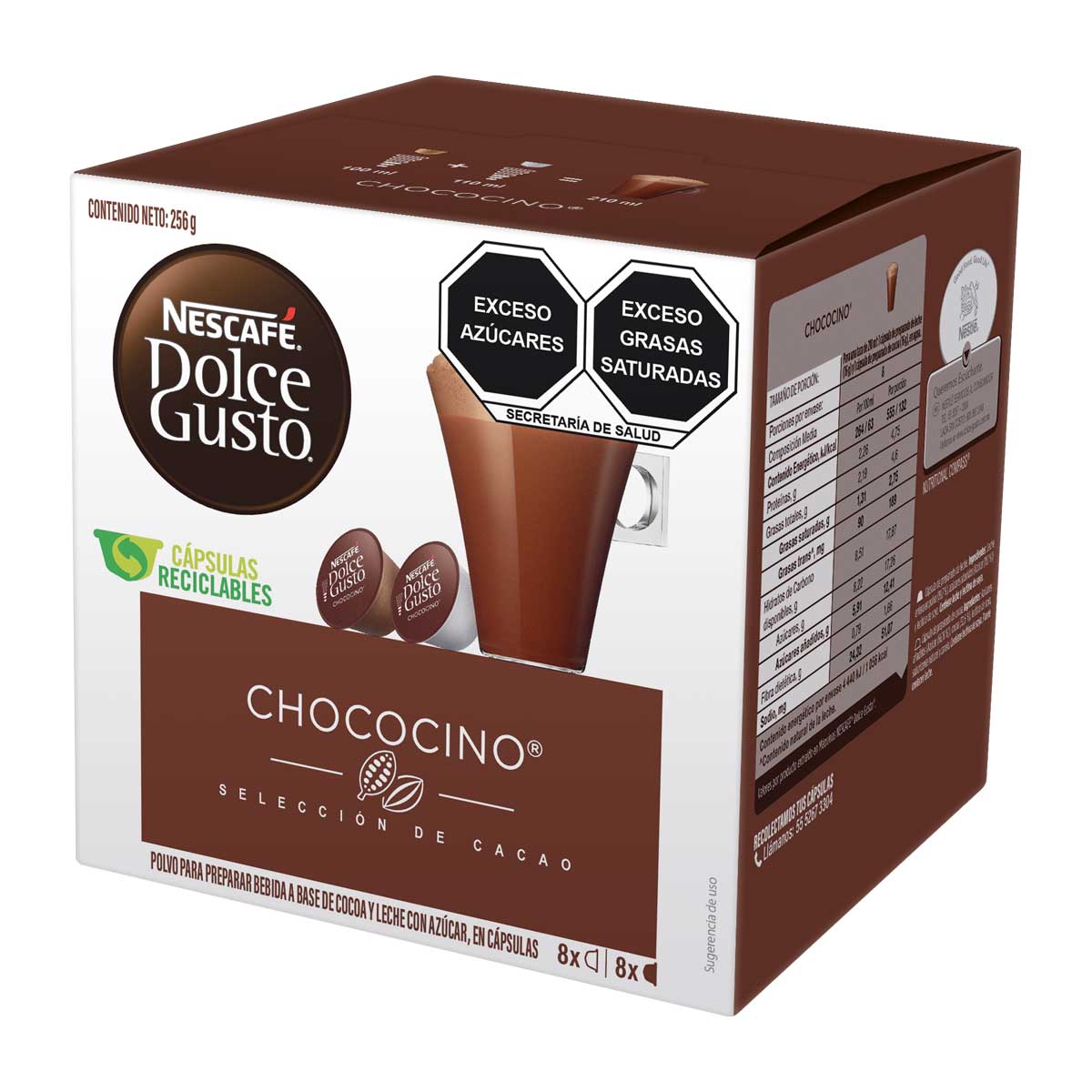 Cápsulas Chococino Nescafé Dolce Gusto image number null