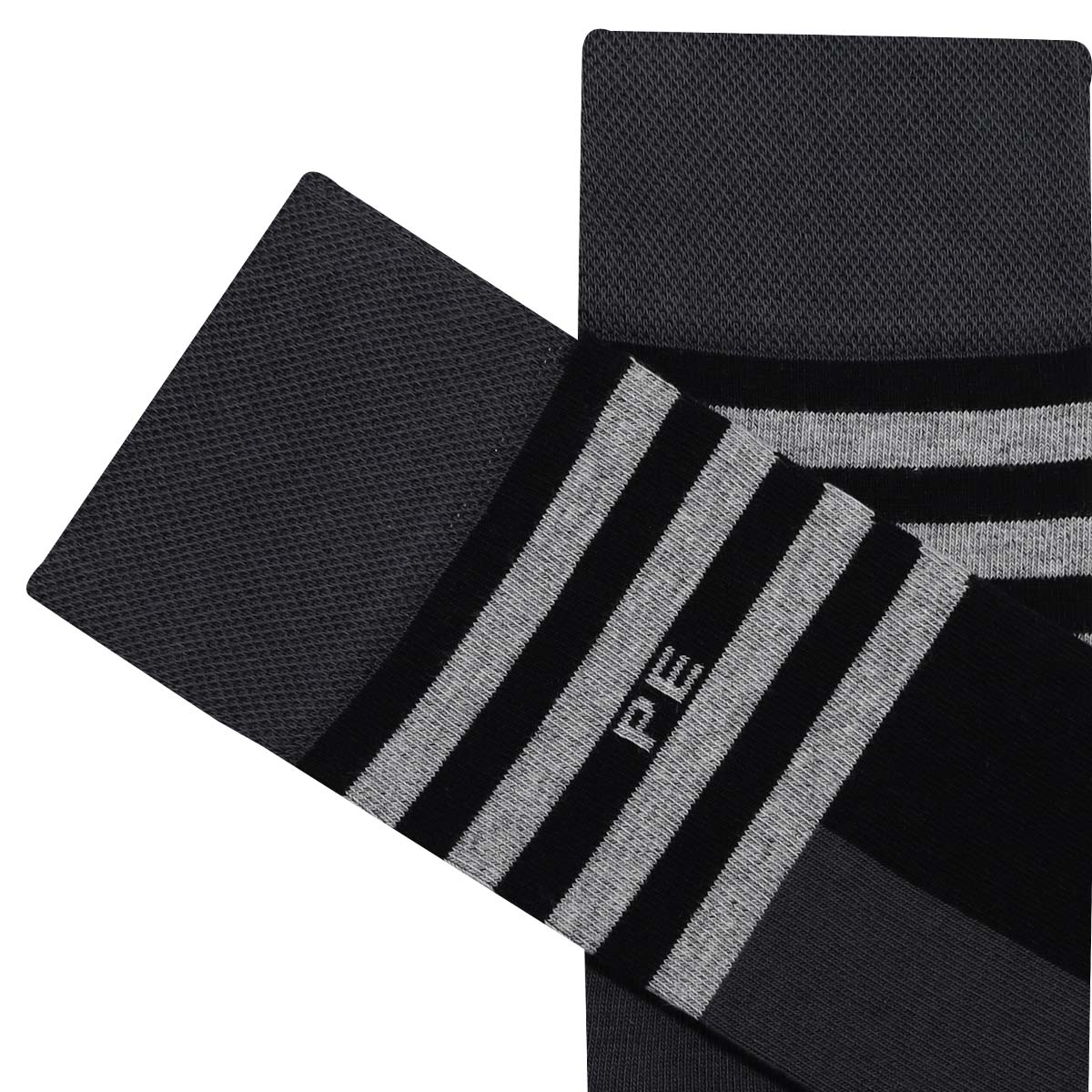 Calcetín Fantasía Negro para Hombre Perry Ellis image number null