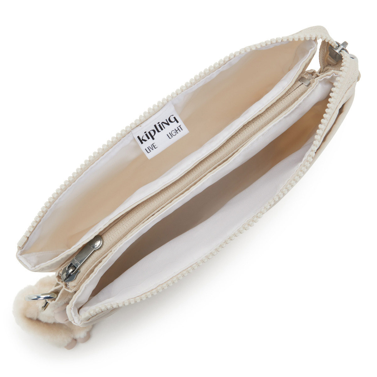 Bolsa Crossbody Kipling Color Beige para Mujer image number null