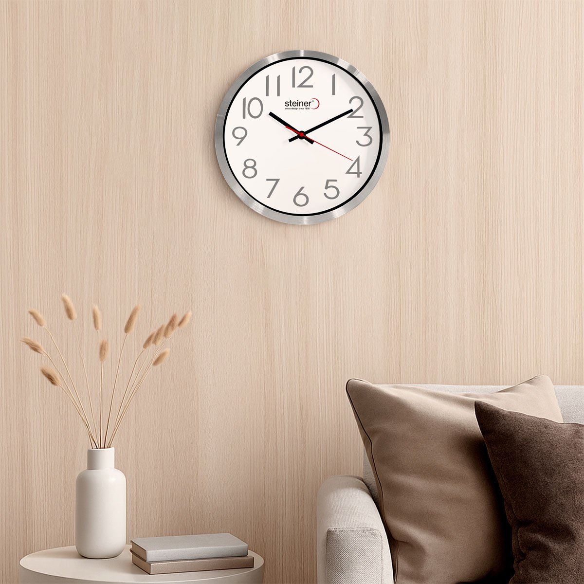 Reloj de Pared Steiner Color Blanco STWA25-5134WH image number null