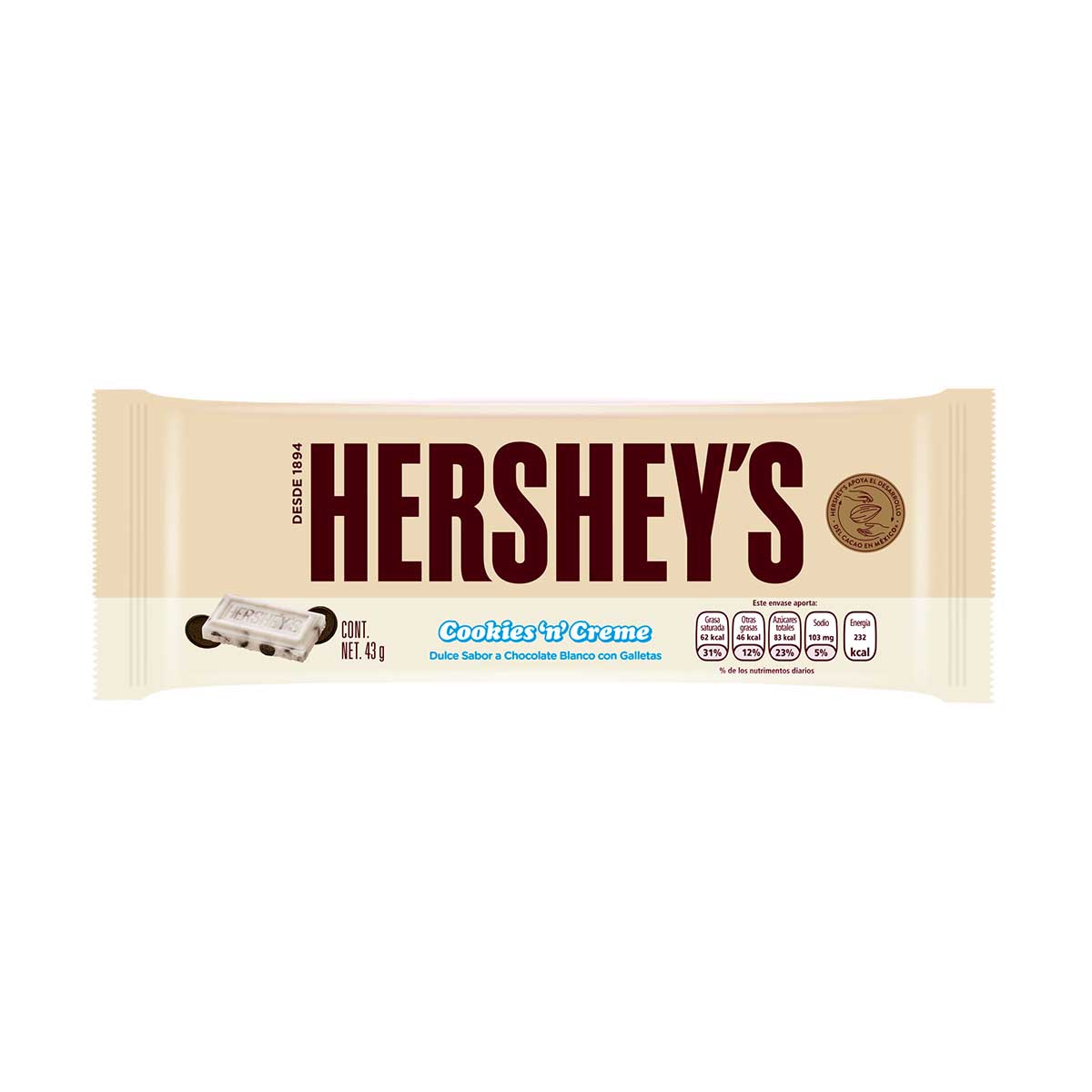HERSHEY'S COOKIES N CREME E-24 image number null
