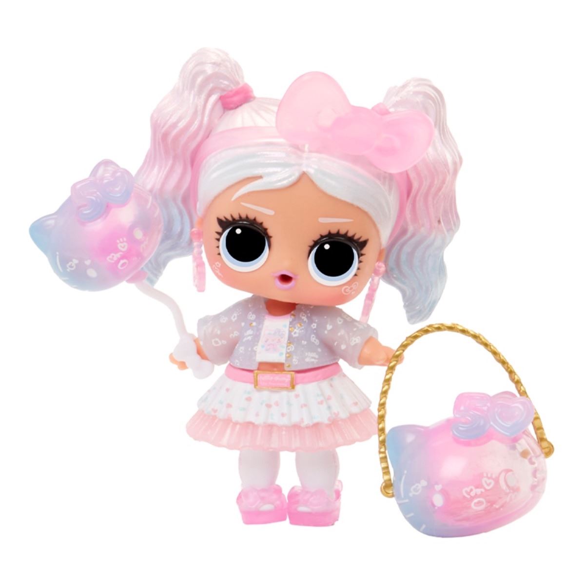 Muñeca Miss Pearly Edición L.O.L. Surprise Loves Hello Kitty Tot image number null