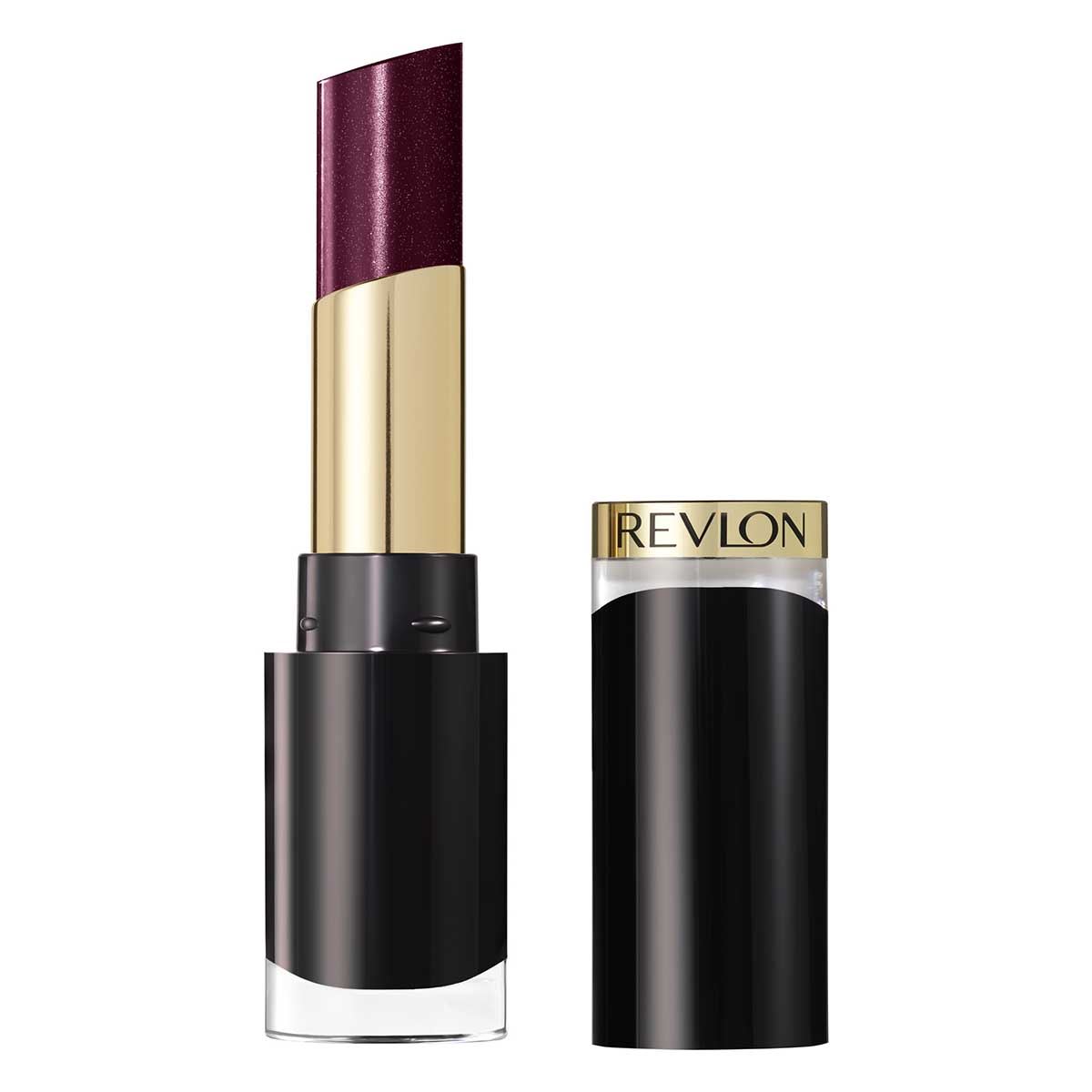 Labial Super Lustrous Glass Shine BlackCherry Revlon image number null
