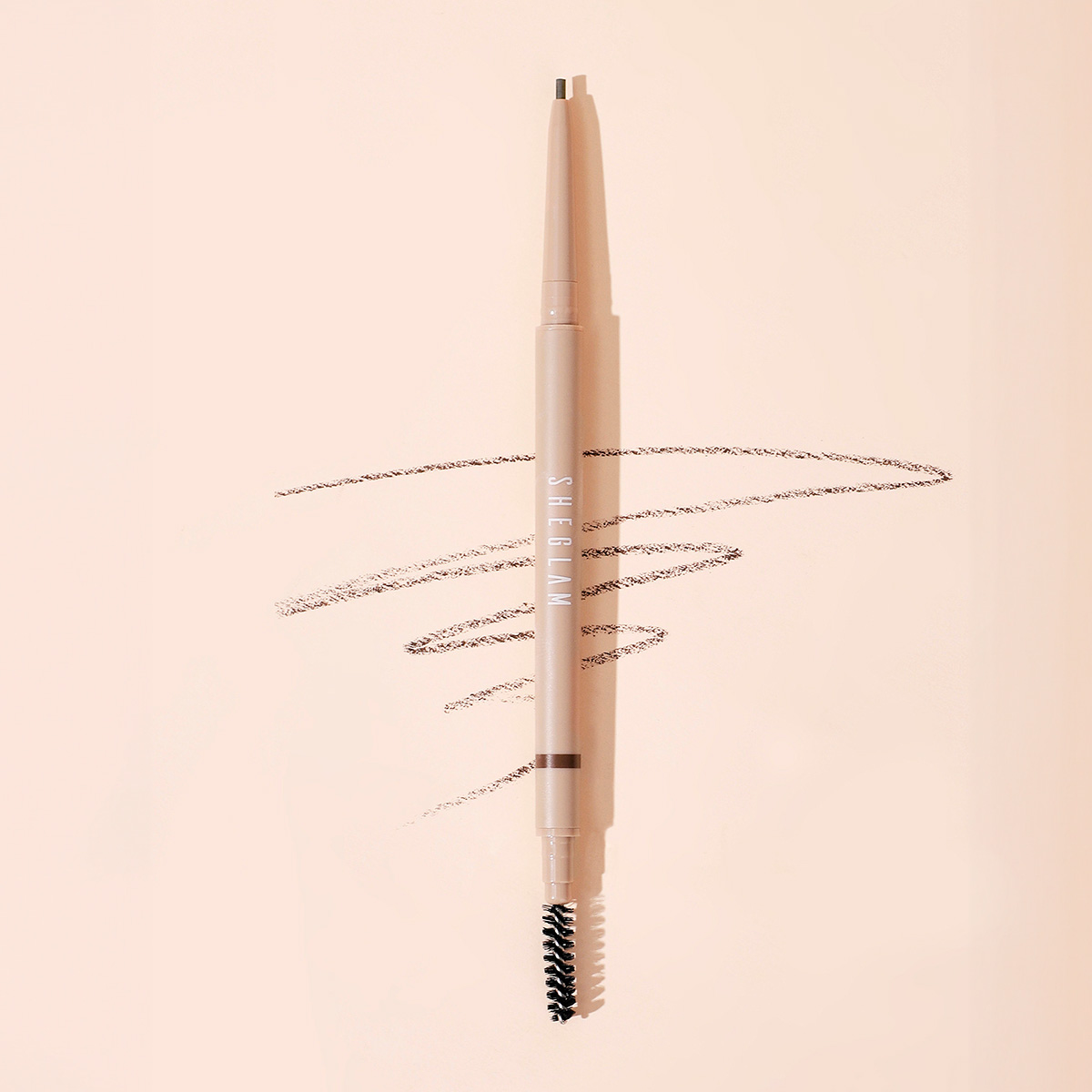 Delineador para Cejas Insta Fill Brow Pencil Light Brown Sheglam image number null