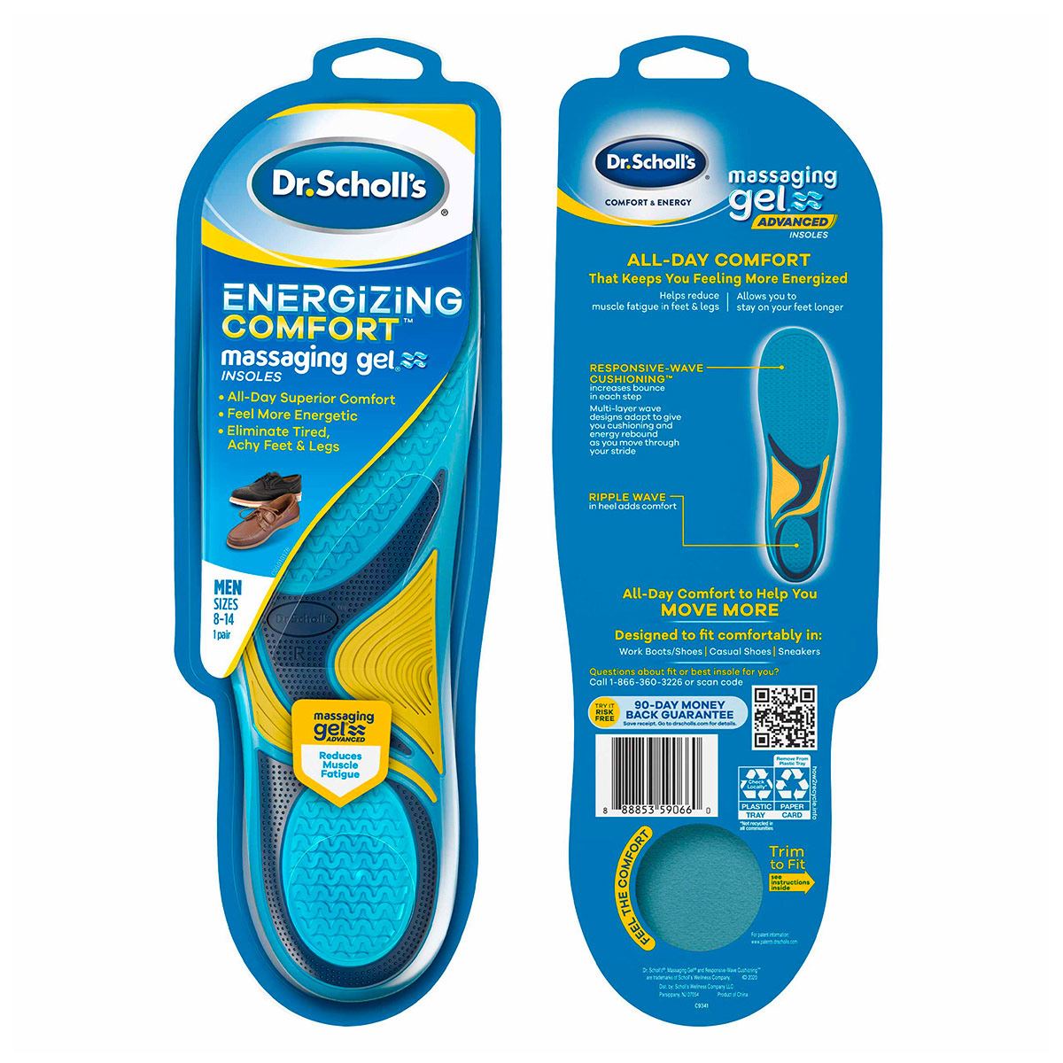 Plantilla de gel para hombre Dr Scholls image number null