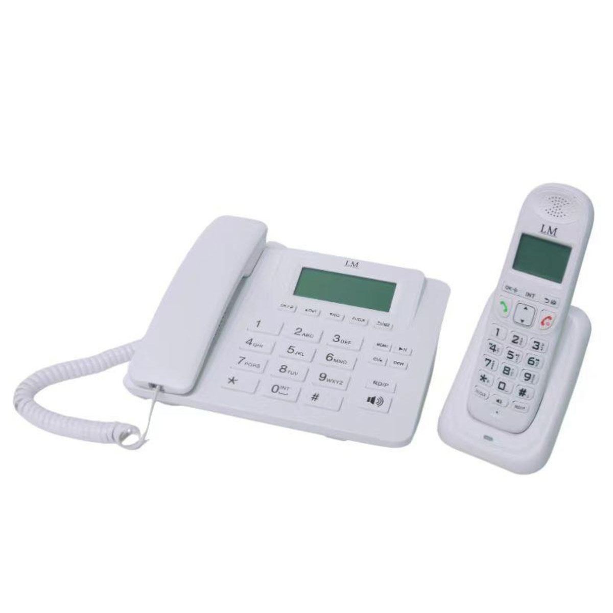 Tel&eacute;fono de Escritorio e Inal&aacute;mbrico LM-1572 image number null