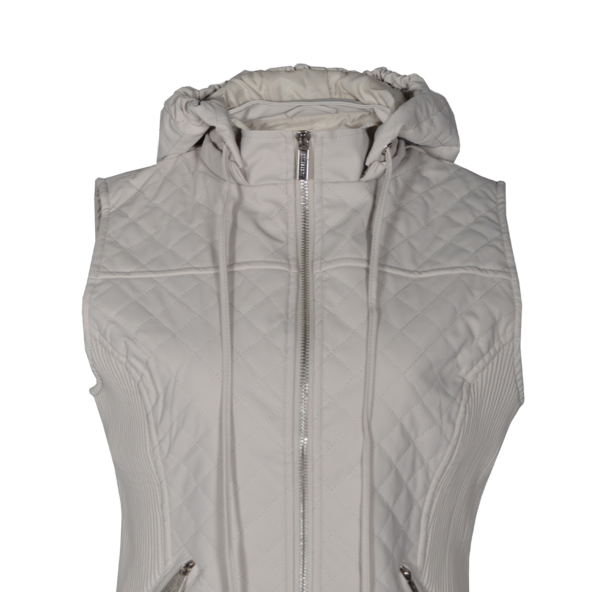 Chaleco Capitonado con Capucha Philosophy Talla Chica para Mujer image number null