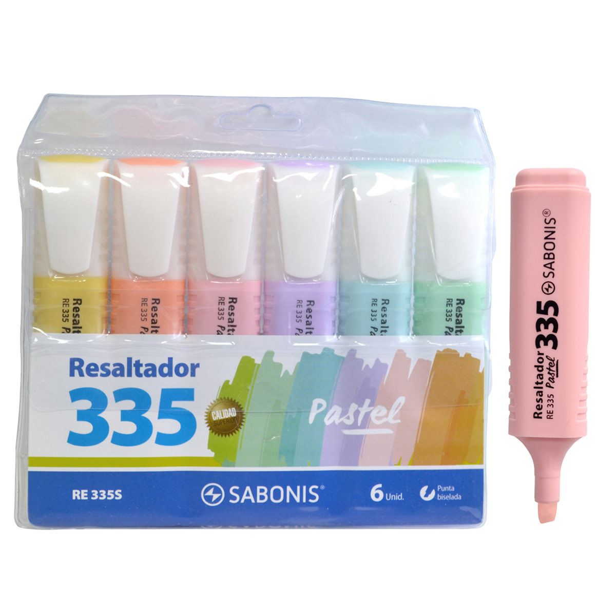 Set de Resaltador pastel Sabonis image number null