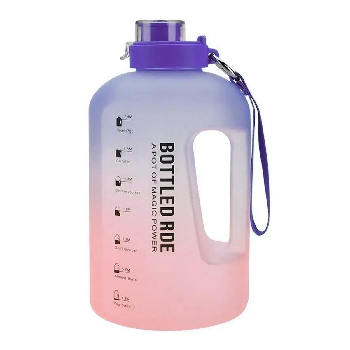 Termo deportivo HOME NATURE motivacional 2000ml con agarradera image number null